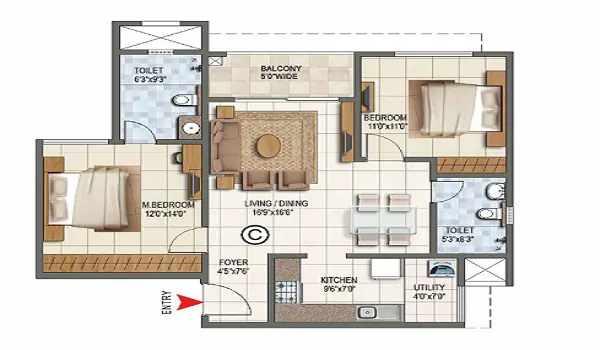 Godrej Hoskote Floor Plan