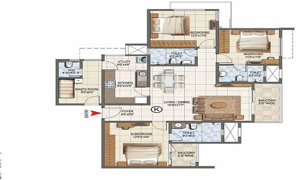 Godrej Hoskote Floor Plan